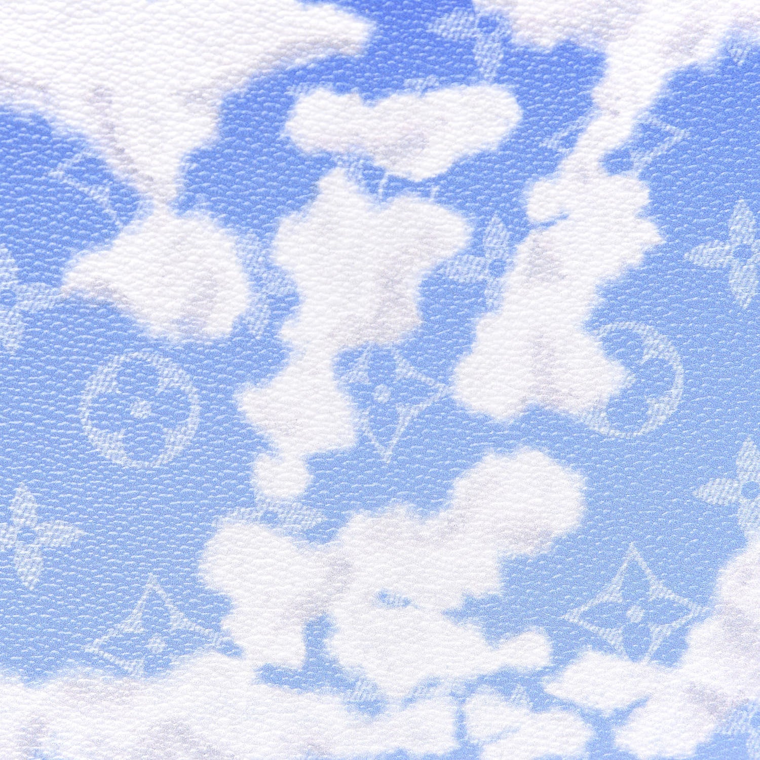 Louis Vuitton Monogram Clouds Pochette Voyage MM A4 Blue 8 of 9