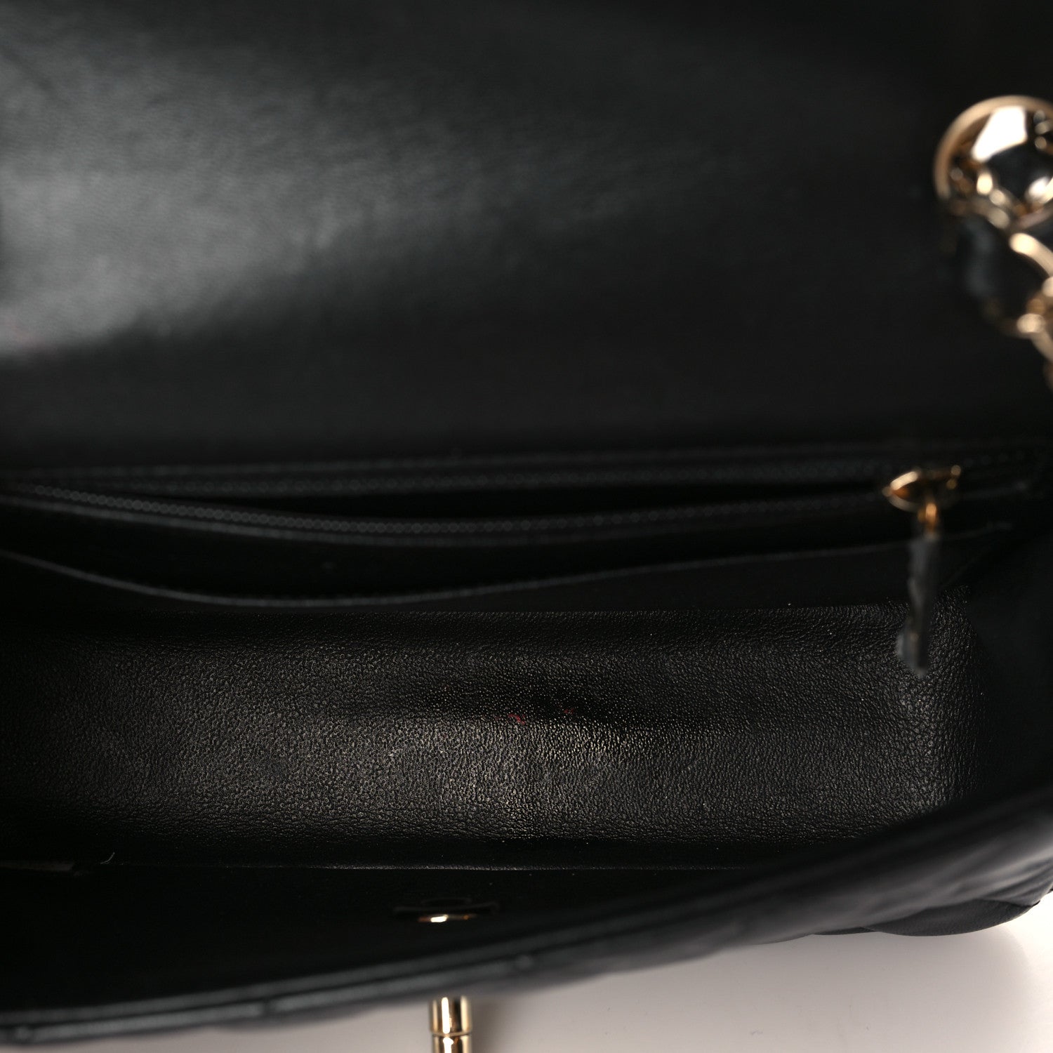 Chanel Lambskin Quilted Mini Rectangular Flap Black 5 of 10