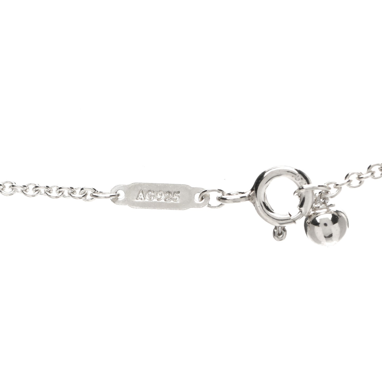 Sterling Silver 8mm HardWear Ball Pendant Necklace
