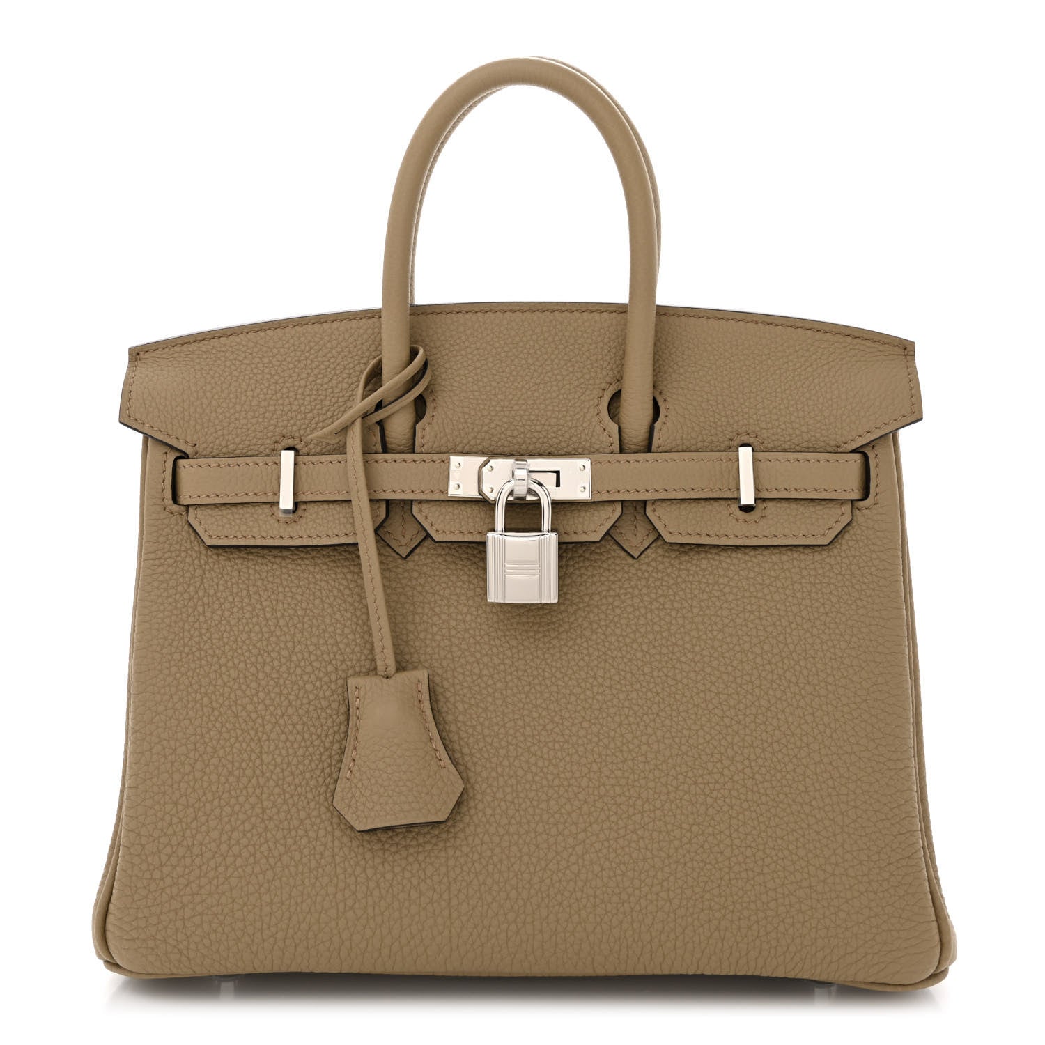 Hermes Togo Birkin 25 Beige Marfa 1 of 11