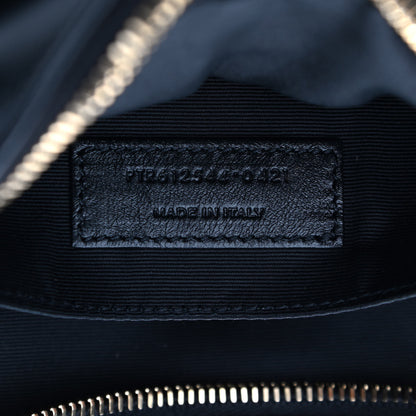 Saint Laurent Suede Calfskin Monogram Lou Camera Bag Black 9 of 9