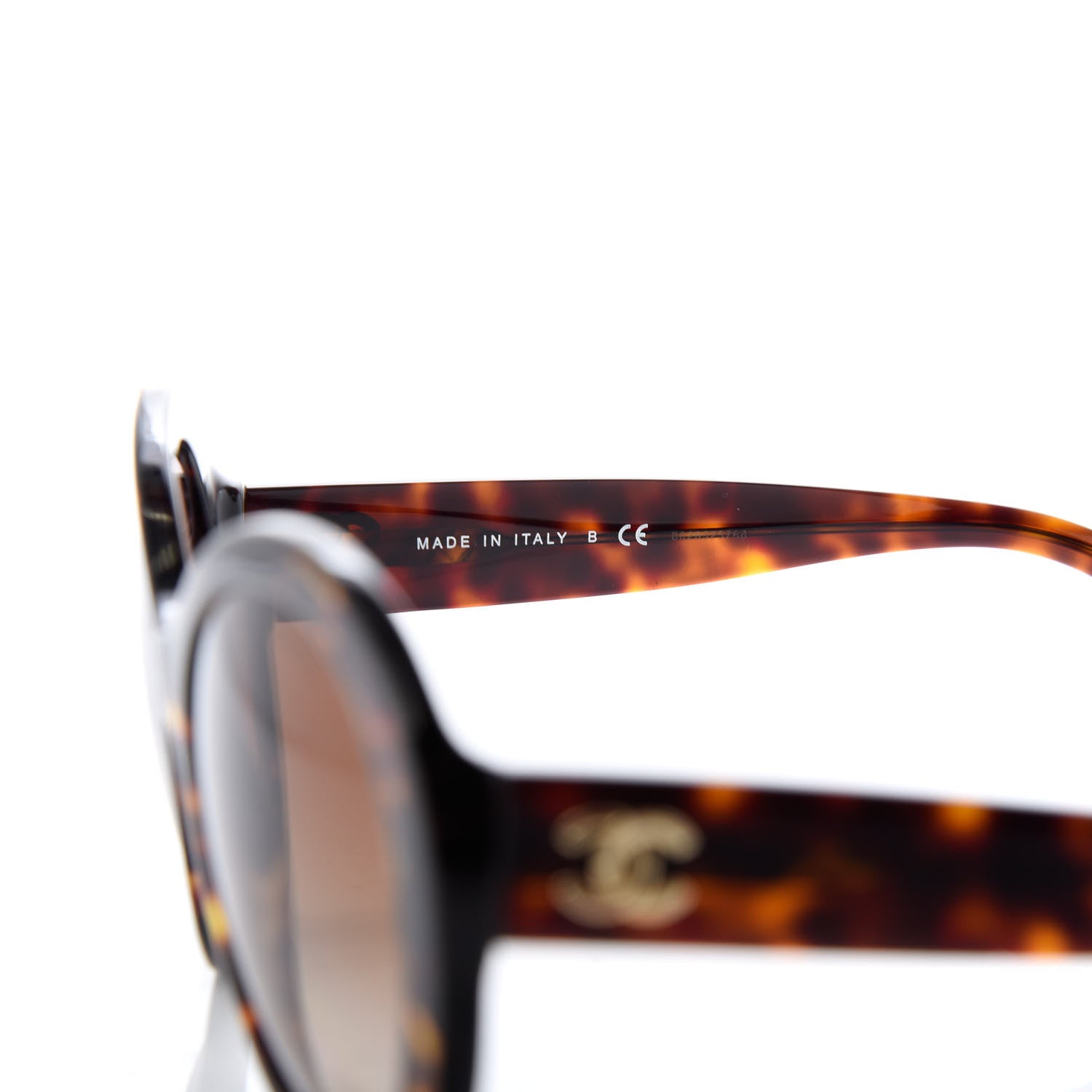 Chanel Oval CC Sunglasses 5372 Tortoise 5 of 9