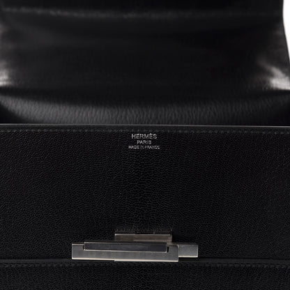 Hermes Chevre Chamkila Cinhetic Boxy Top Handle Bag Black 7 of 11