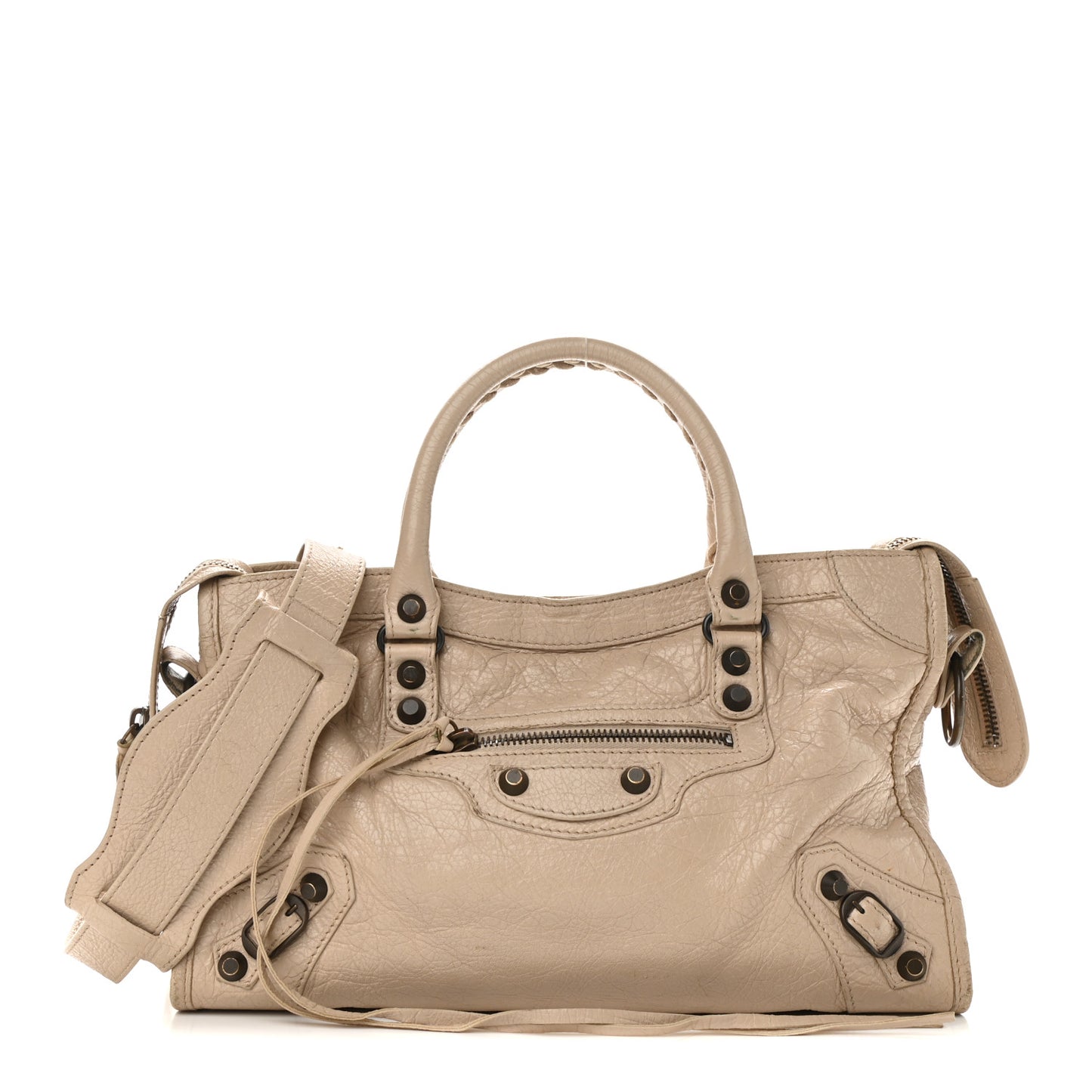 Agneau Classic Hardware S City Beige Praline