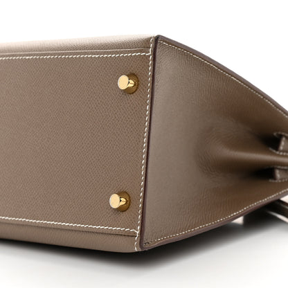 Hermes Epsom Kelly Sellier 28 Etoupe 10 of 15