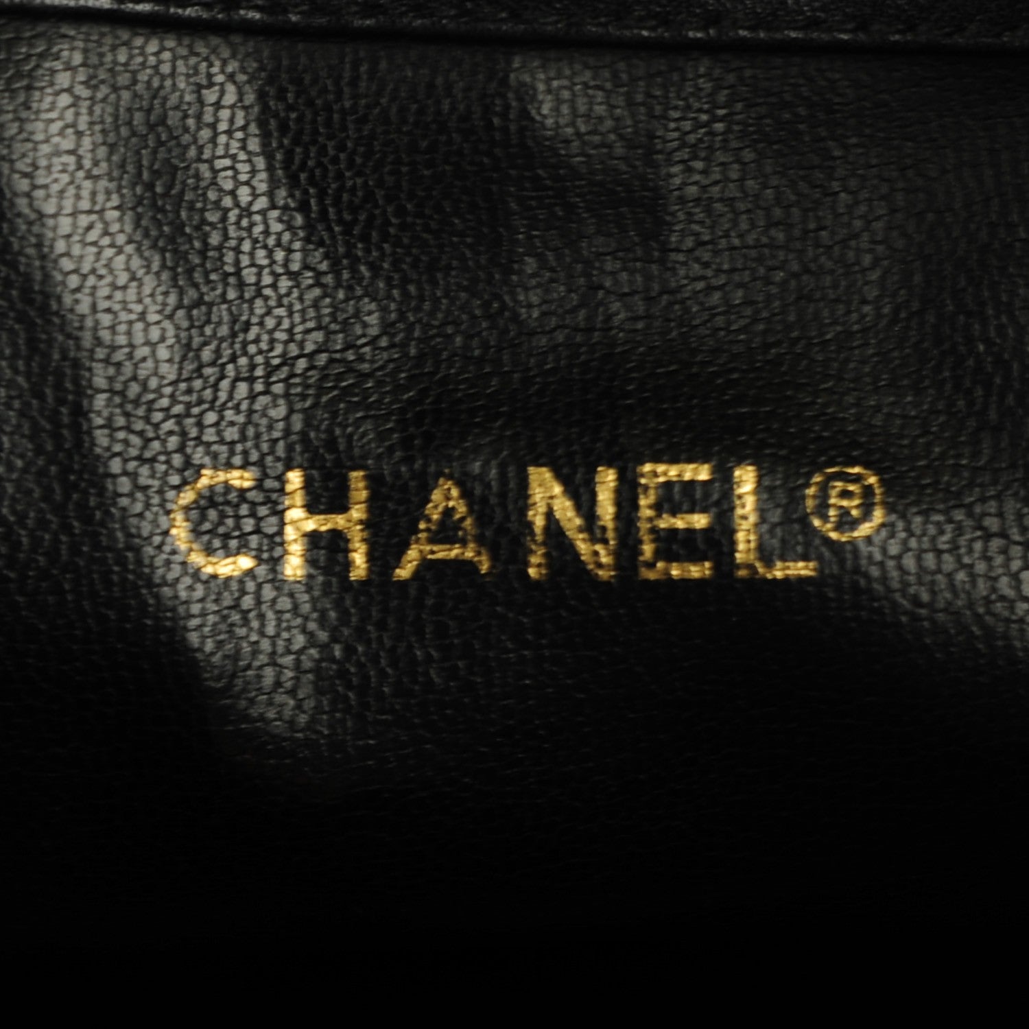 Chanel Lambskin Diamond Stitched CC Drawstring Shoulder Bag Black 6 of 7