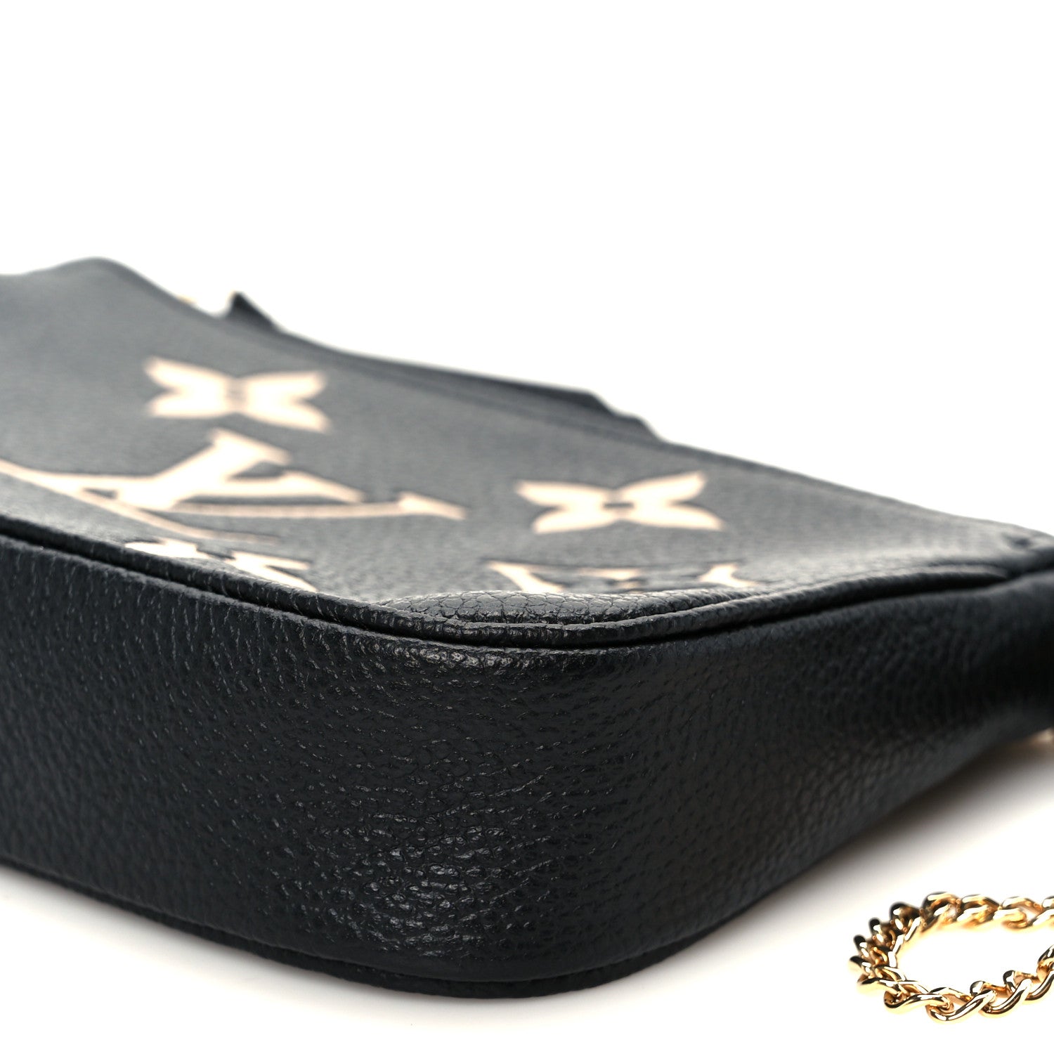 Louis Vuitton Empreinte Monogram Giant Mini Pochette Accessories Black 9 of 10