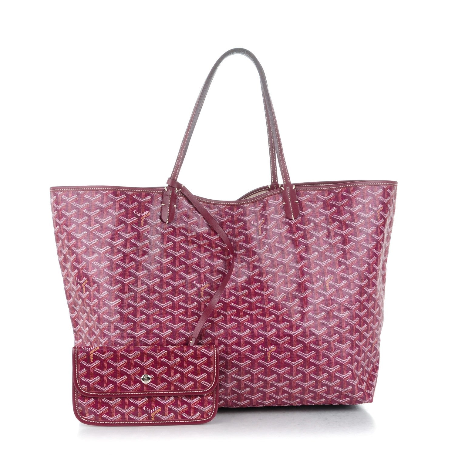 Goyard Goyardine Saint Louis GM Burgundy 1 of 12