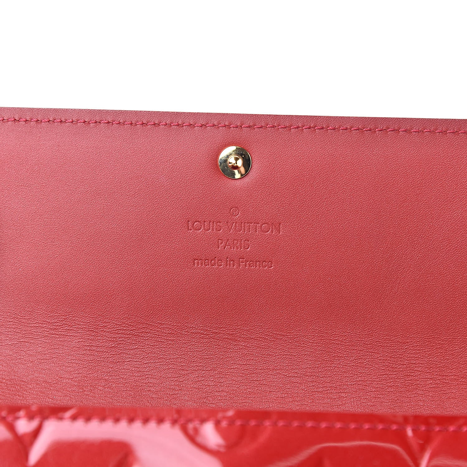 Louis Vuitton Vernis Sarah Wallet Pomme D'Amour 6 of 8