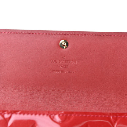Louis Vuitton Vernis Sarah Wallet Pomme D'Amour 6 of 8