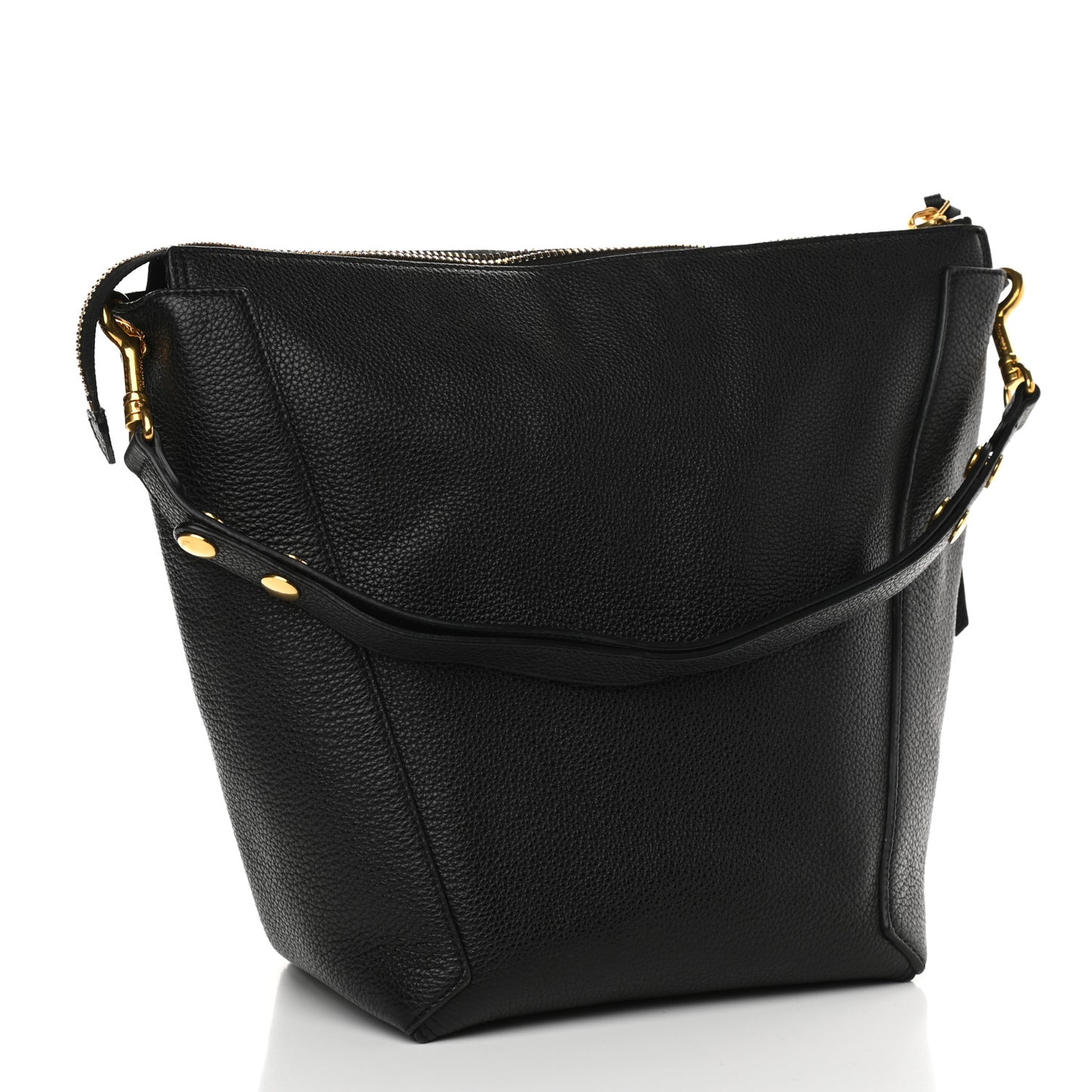Small Classic Grain Camden Black