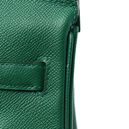 Hermes Epsom Birkin 30 Vert Vertigo 13 of 14