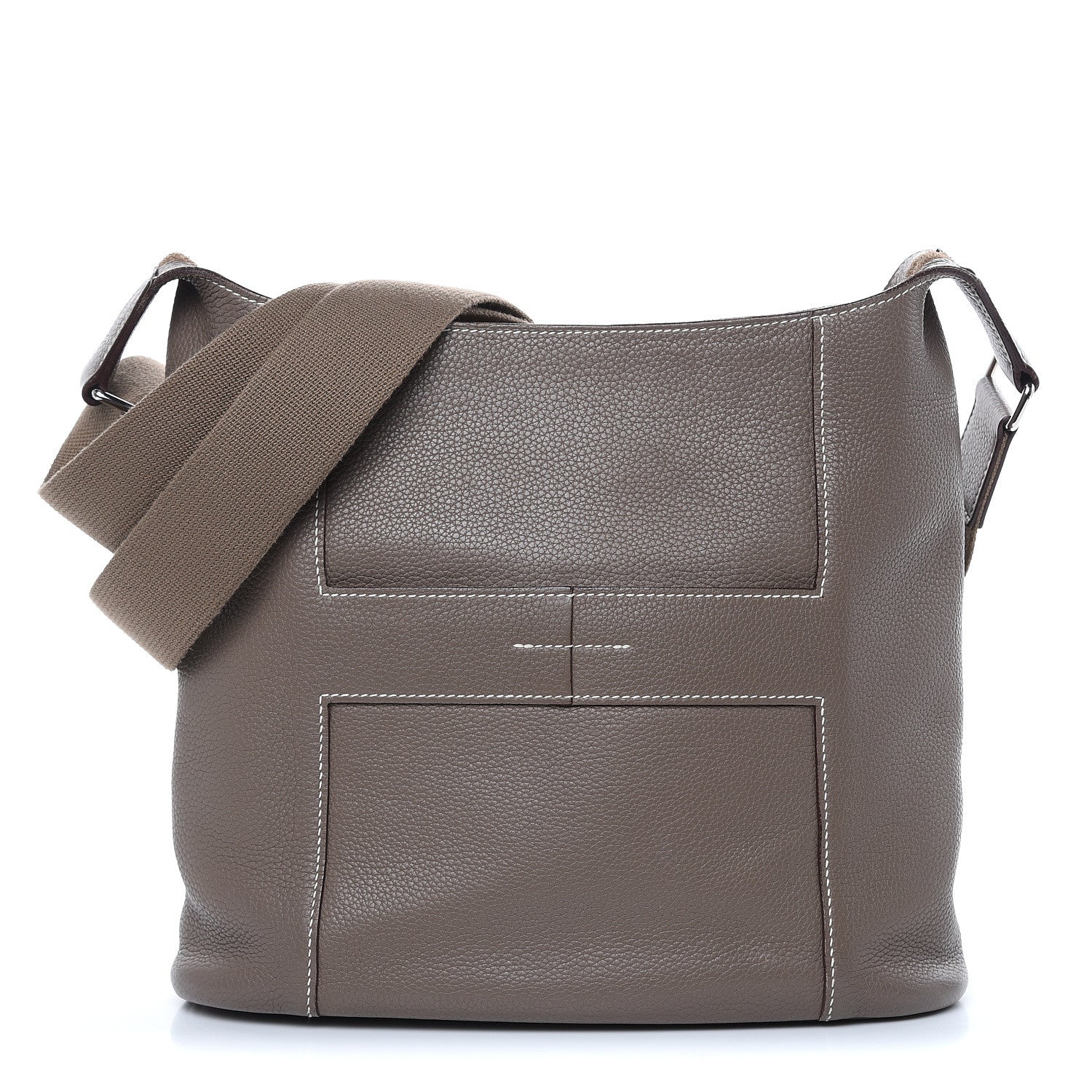 Hermes Taurillon Clemence Sac Good News PM Etoupe 1 of 12