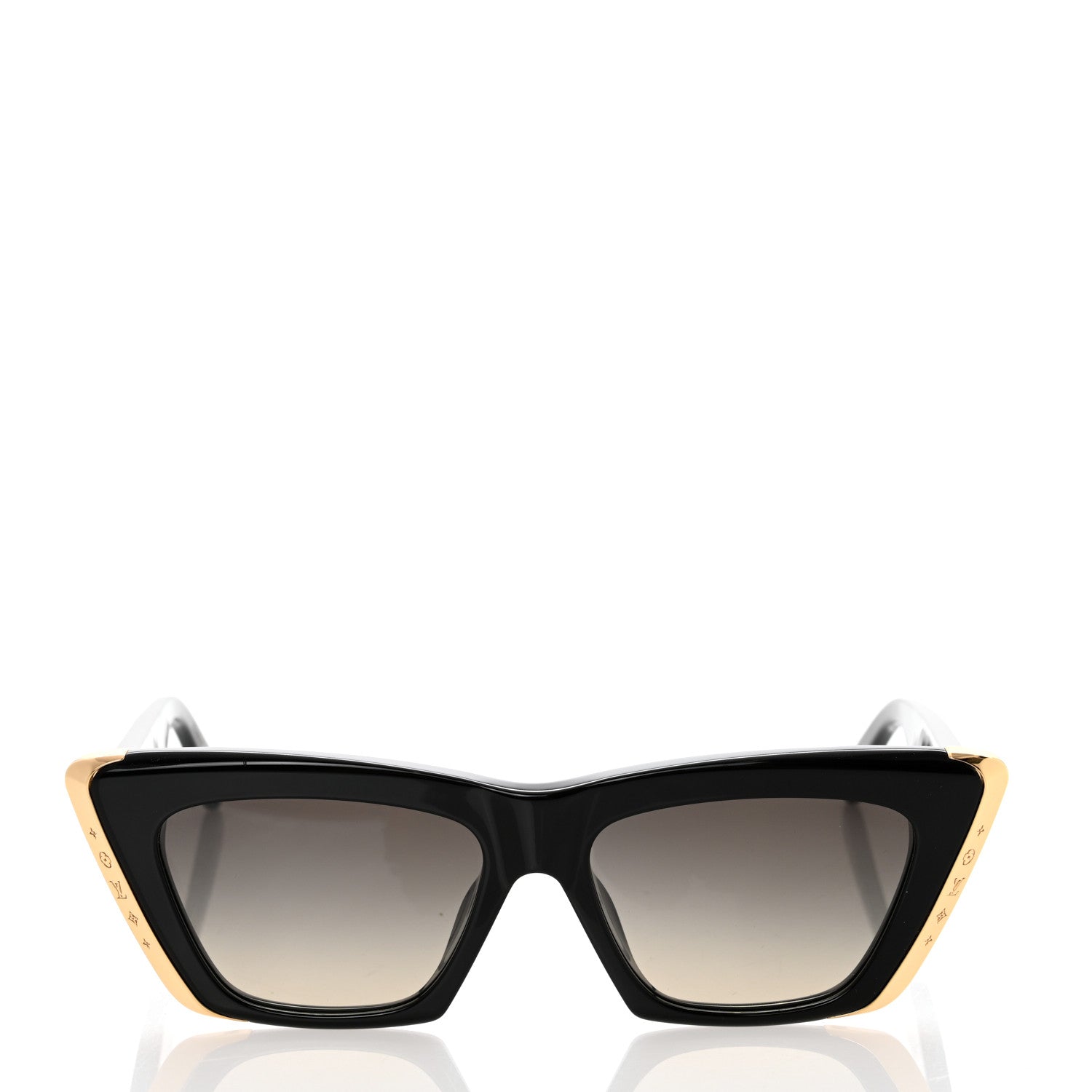 Louis Vuitton Acetate LV Moon Cat Eye Sunglasses Z1655W Black 2 of 9