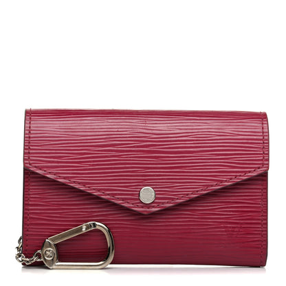 Louis Vuitton Epi Key Pouch Fuchsia 1 of 7