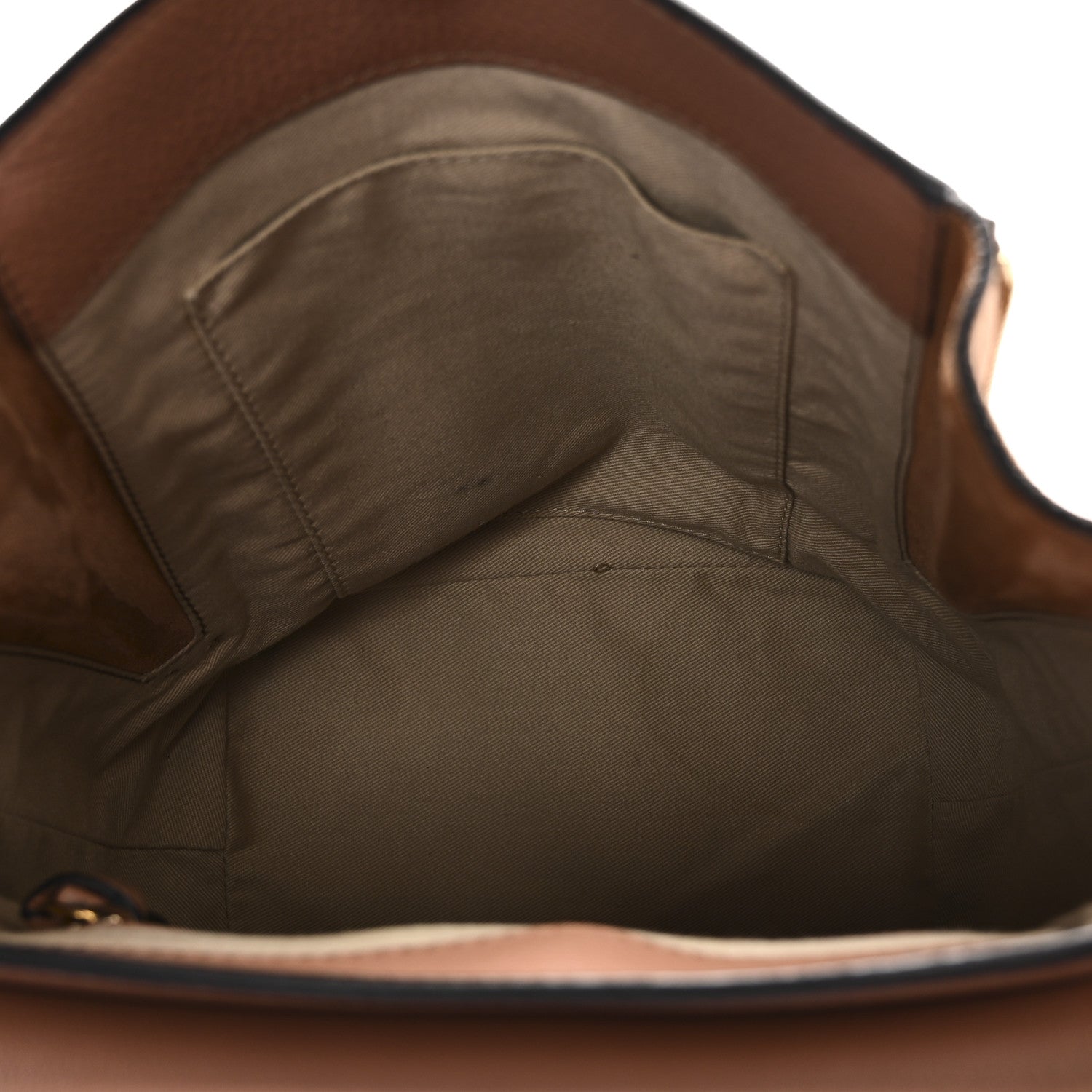 Chloe Suede Calfskin Medium Faye Backpack Nougat 5 of 9