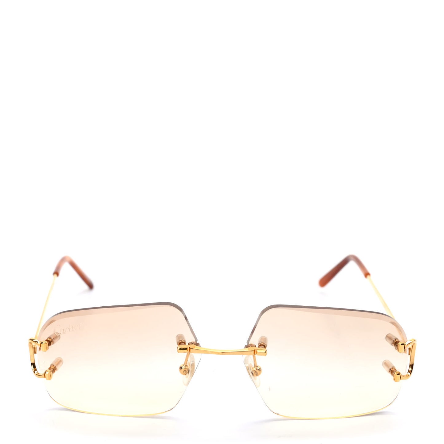 Signature C De Cartier Sunglasses Gold