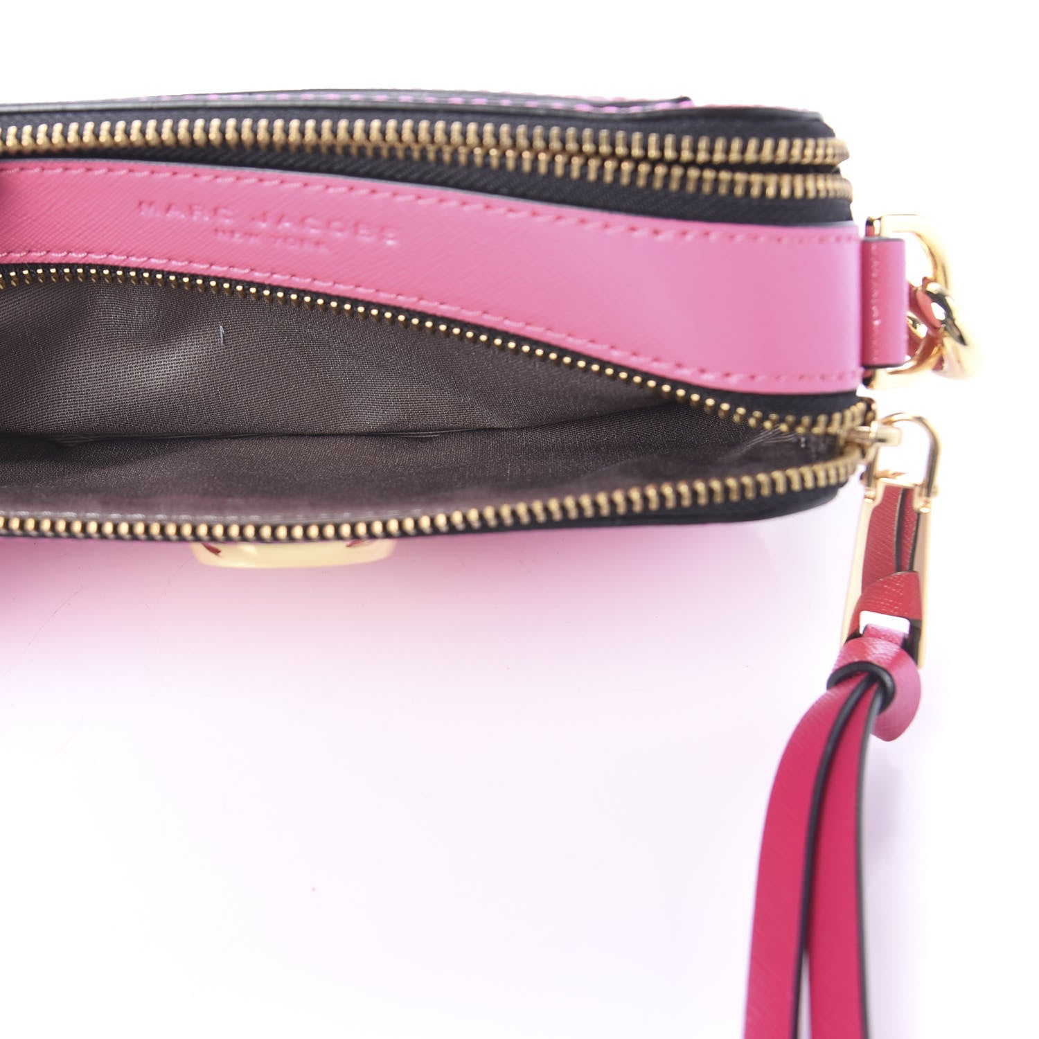 Marc Jacobs Saffiano Small Snapshot Camera Bag Pink 5 of 11