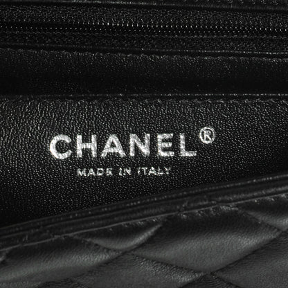 Chanel Lambskin Quilted Mini Square Flap Black 7 of 8