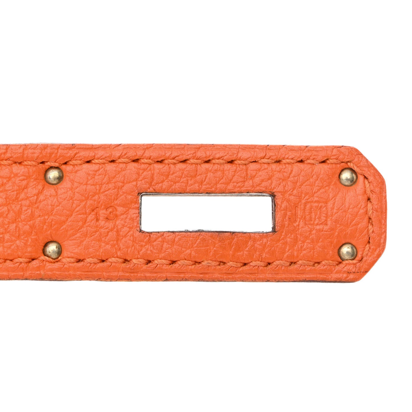 Togo Birkin 35 Orange