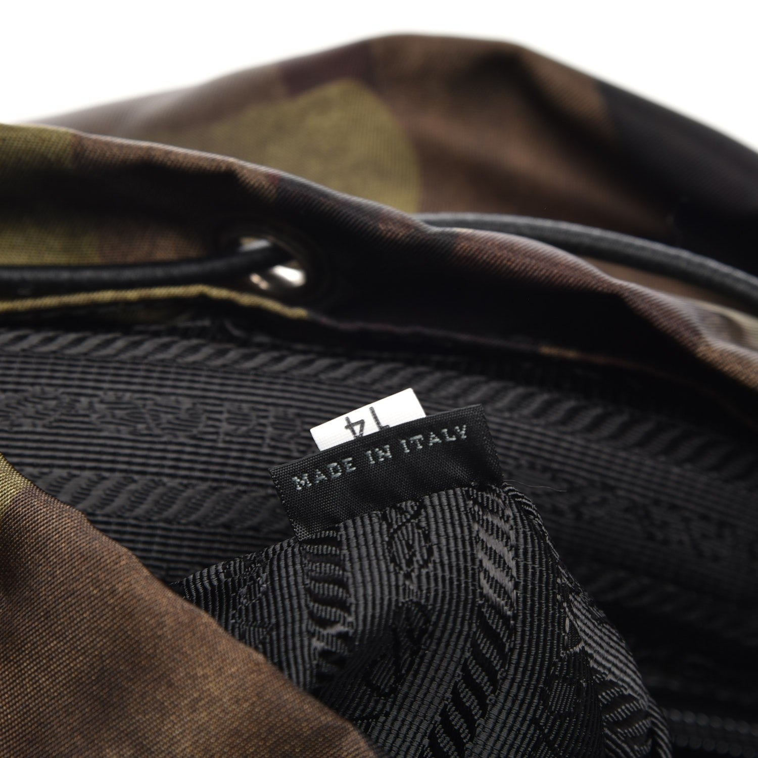 Prada Nylon Camouflage Double Buckle Backpack Mimetico 7 of 7