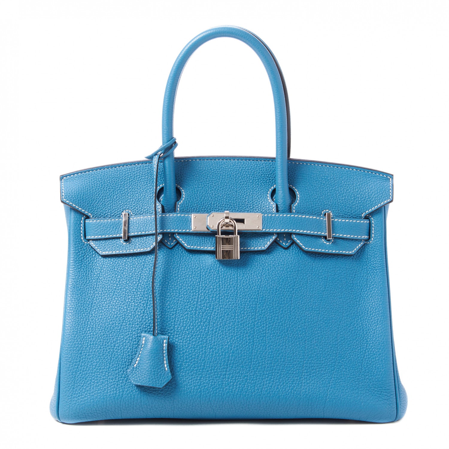 Hermes Togo Birkin 30 Blue Jean 1 of 29
