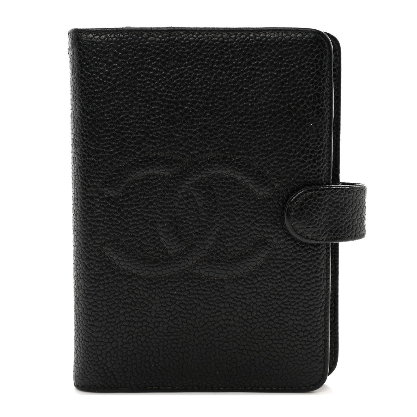 Caviar Timeless CC Ring Agenda Planner Black