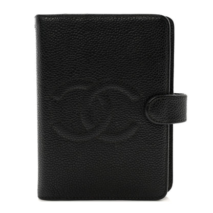 Chanel Caviar Timeless CC Ring Agenda Planner Black 1 of 12