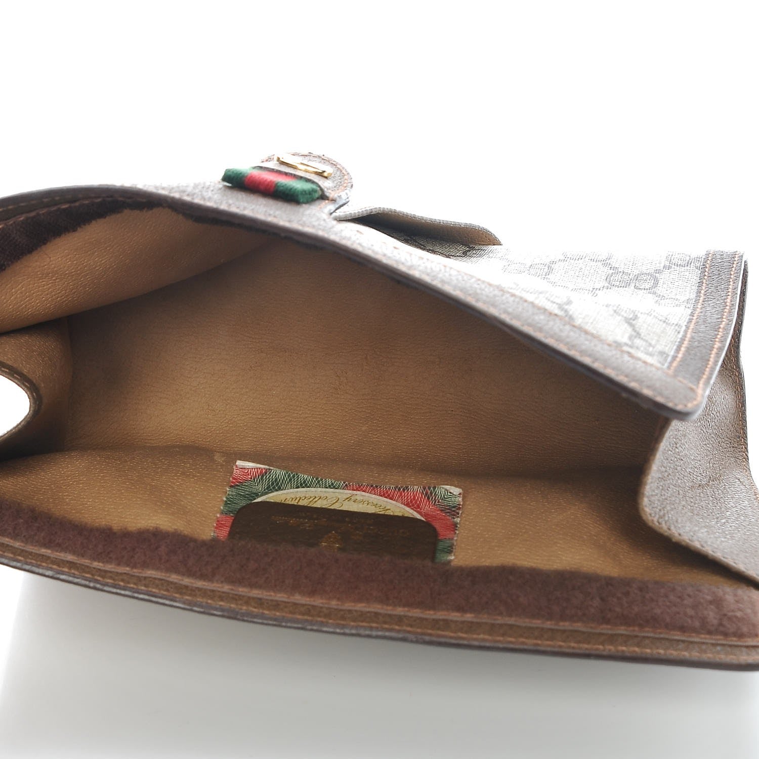 Gucci GG Plus Web Pouch Brown 5 of 8
