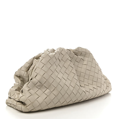 Bottega Veneta Nappa Maxi Intrecciato The Pouch Oversized Clutch Plaster 3 of 6