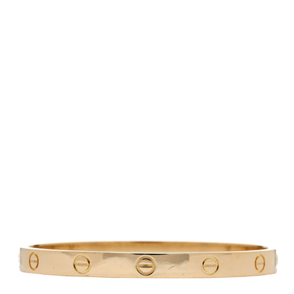Cartier 18K Yellow Gold LOVE Bracelet 18 2 of 9