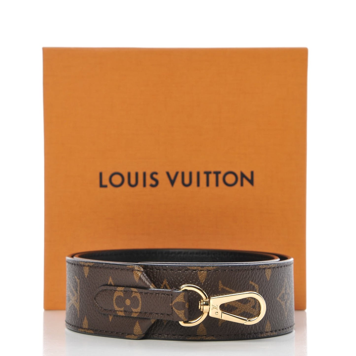 Monogram Bandouliere Shoulder Strap Black