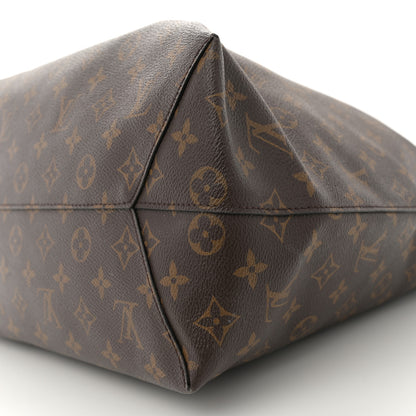 Louis Vuitton Monogram Flower Hobo Black 9 of 11