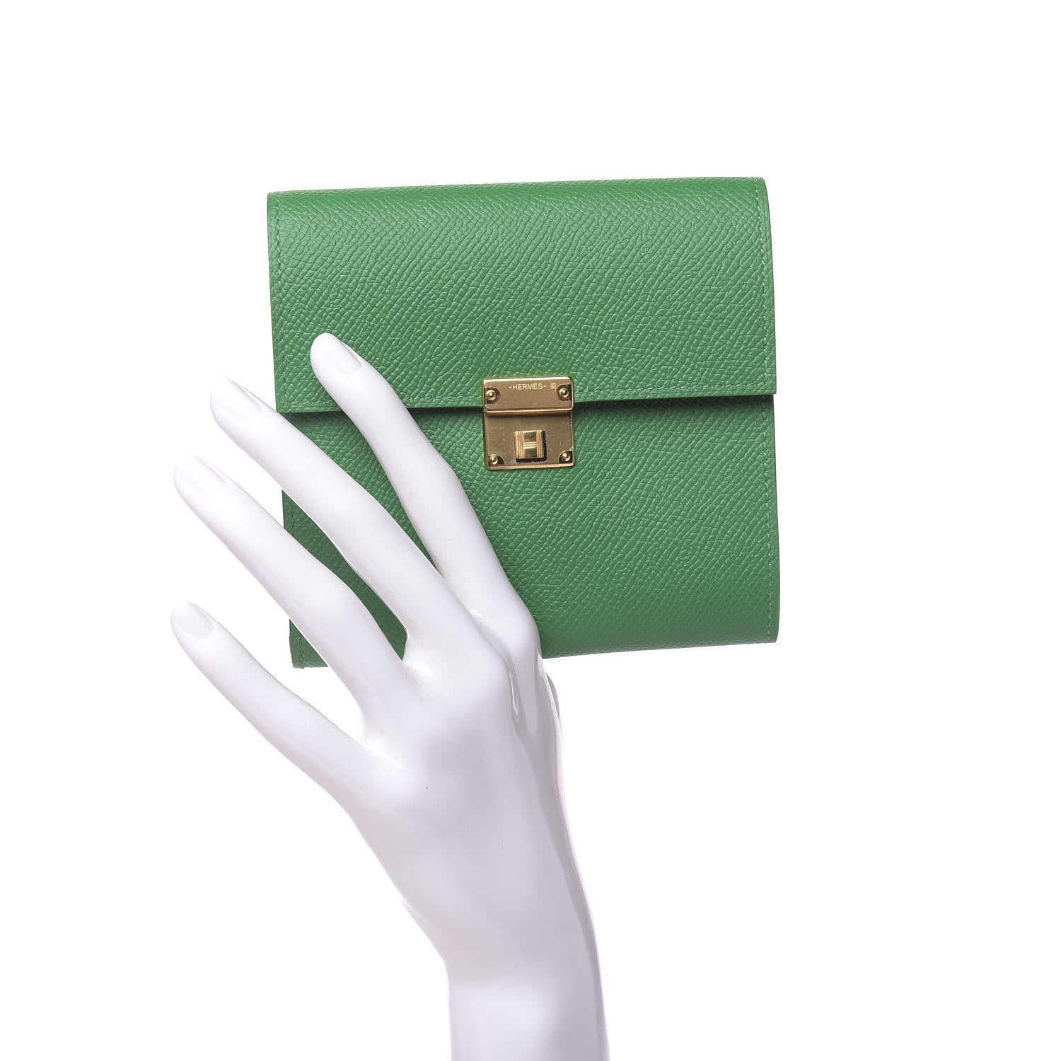Hermes Epsom Clic 12 Wallet Cactus 2 of 8