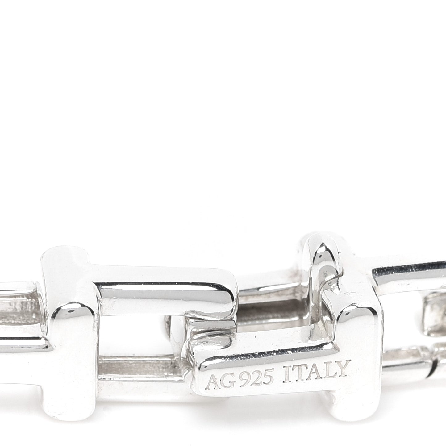 Sterling Silver T Chain Bracelet