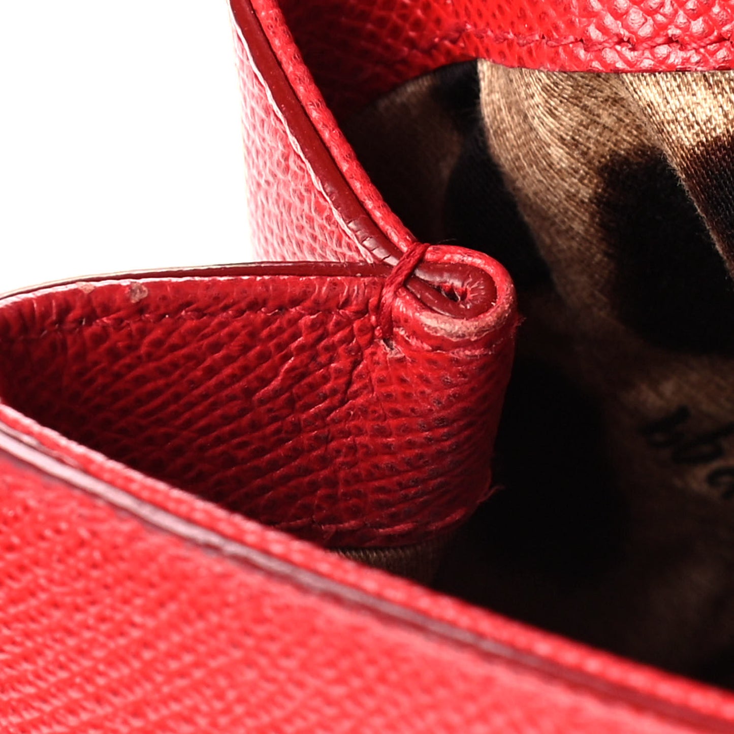 Dauphine Mini Miss Sicily Satchel Dark Red