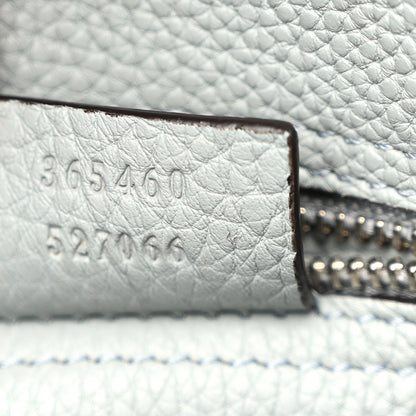 Gucci Soft Calfskin Small Jackie Top Handle Bag Aqua 7 of 10