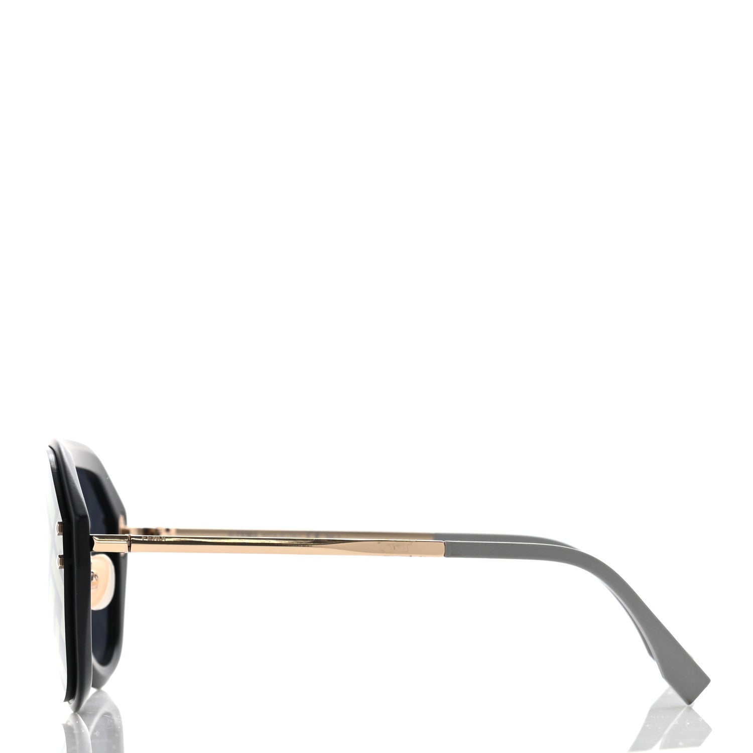 Fendi FF Fabulous Shield Sunglasses FF M0039/G/S Black 3 of 6