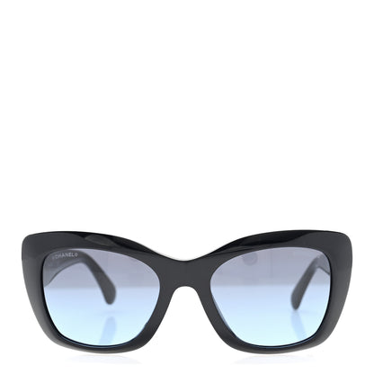 Chanel Acetate Square Sunglasses 71395A Navy 2 of 8