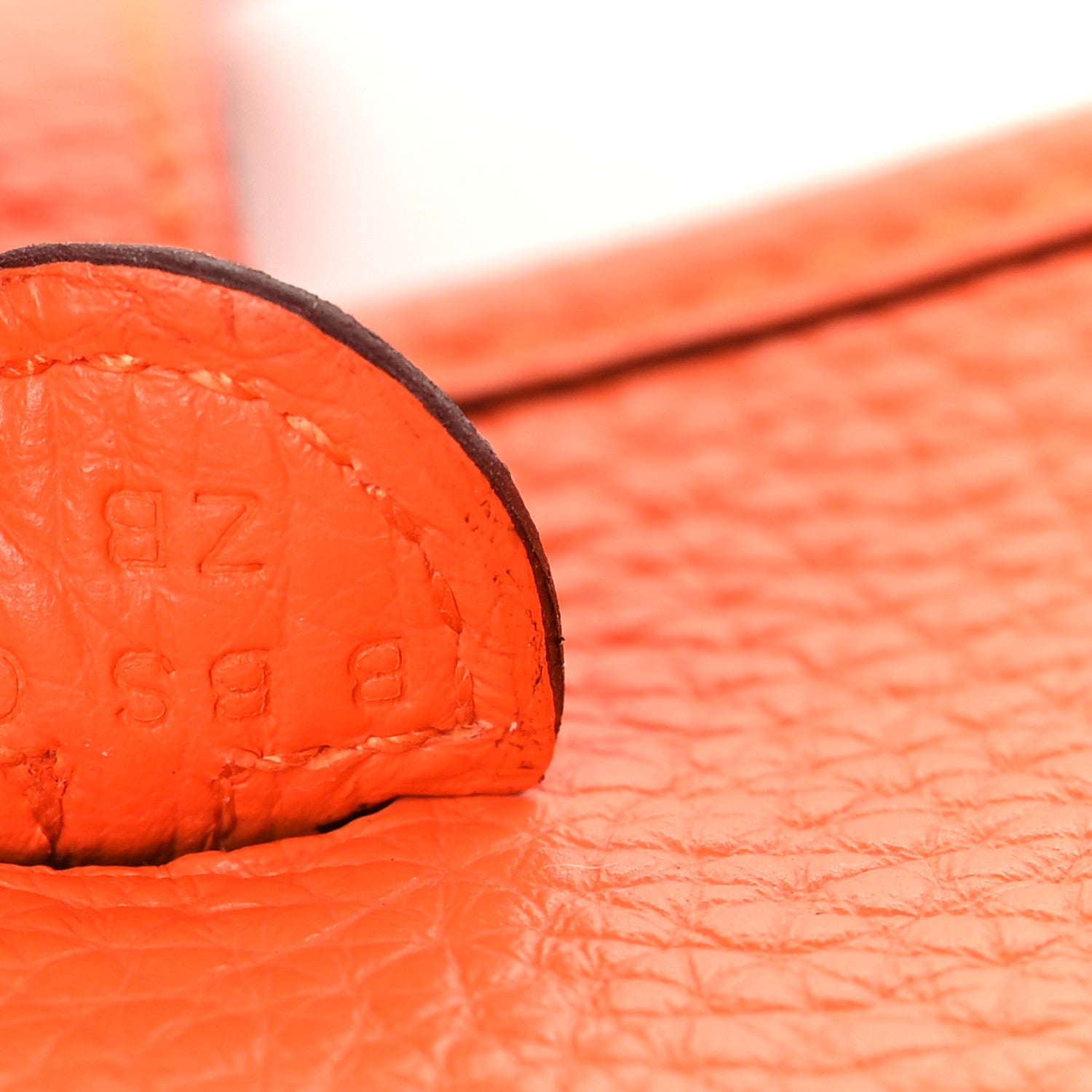 Hermes Taurillon Clemence Evelyne TPM Orange Minium 7 of 10
