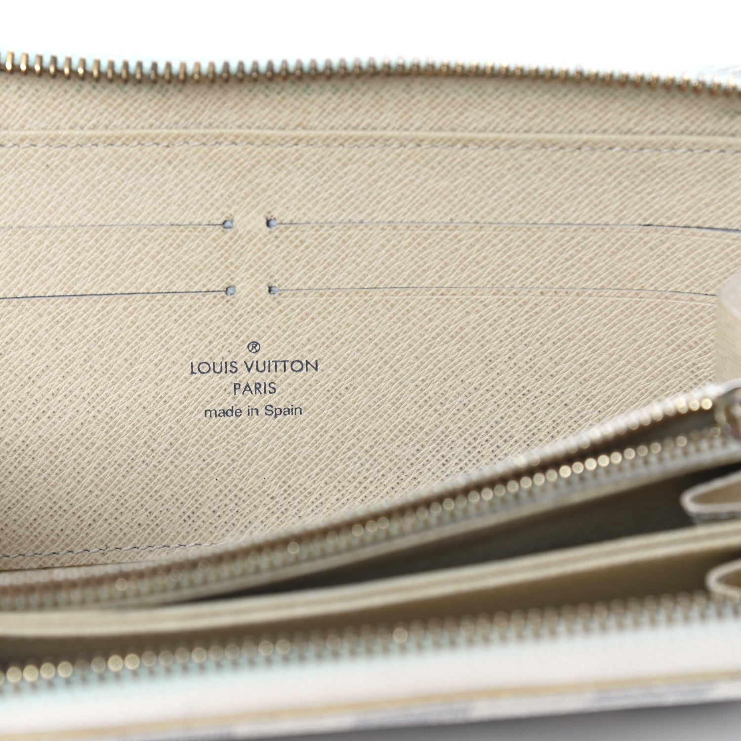 Louis Vuitton Damier Azur Zippy Wallet 6 of 14