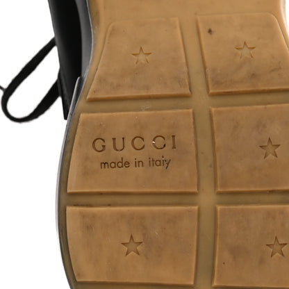 Gucci X SEGA Calfskin Logo Mens Rhyton Sneakers 9 Black 7 of 10