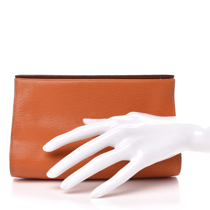 Hermes Chevre Mysore Karo GM Orange 2 of 8