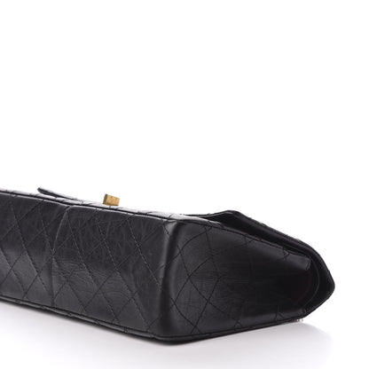 Chanel Aged Calfskin Quilted 2.55 Reissue 226 Flap Black 9 of 11