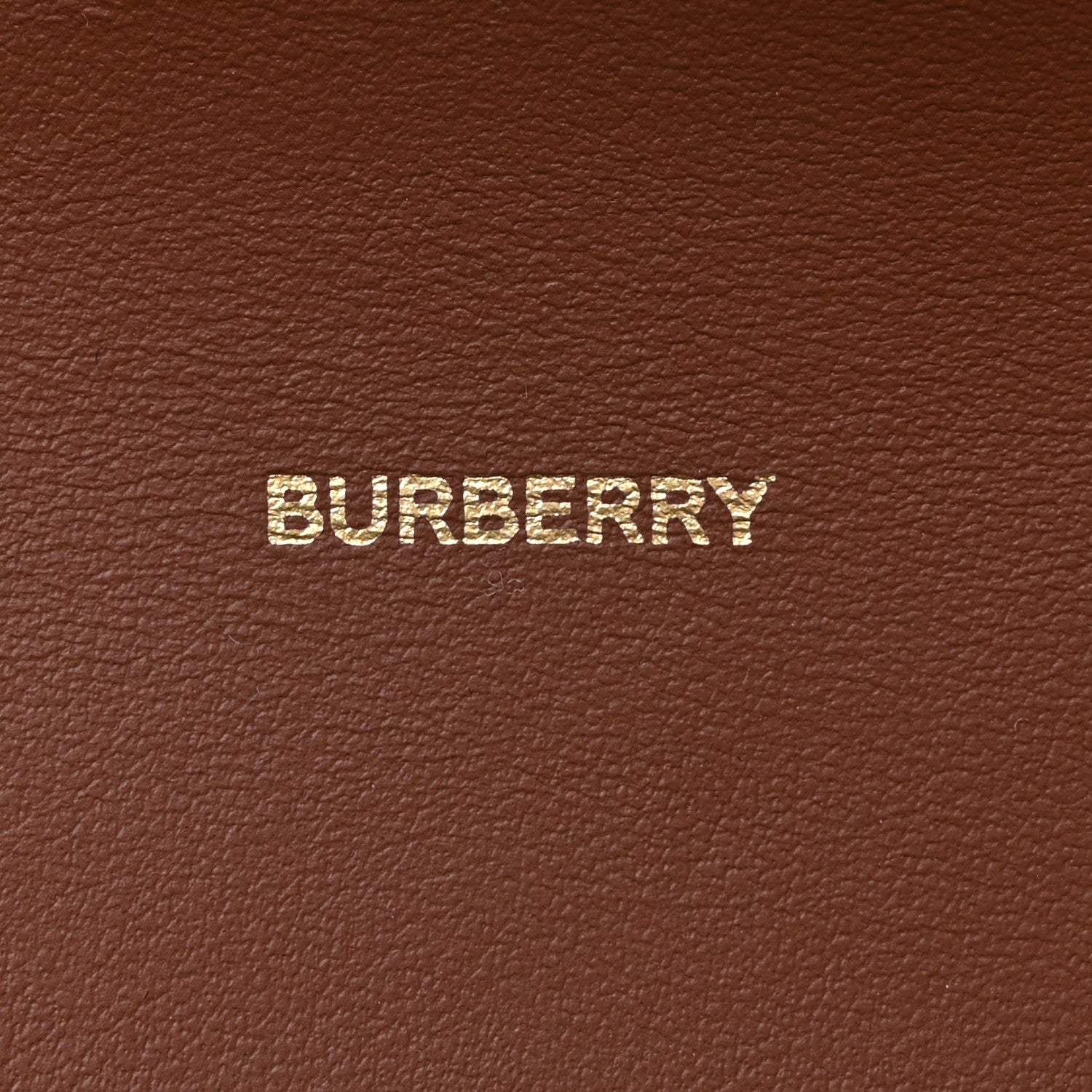 Burberry Vintage Check Grain Calfskin Halton Wallet Tan 6 of 8