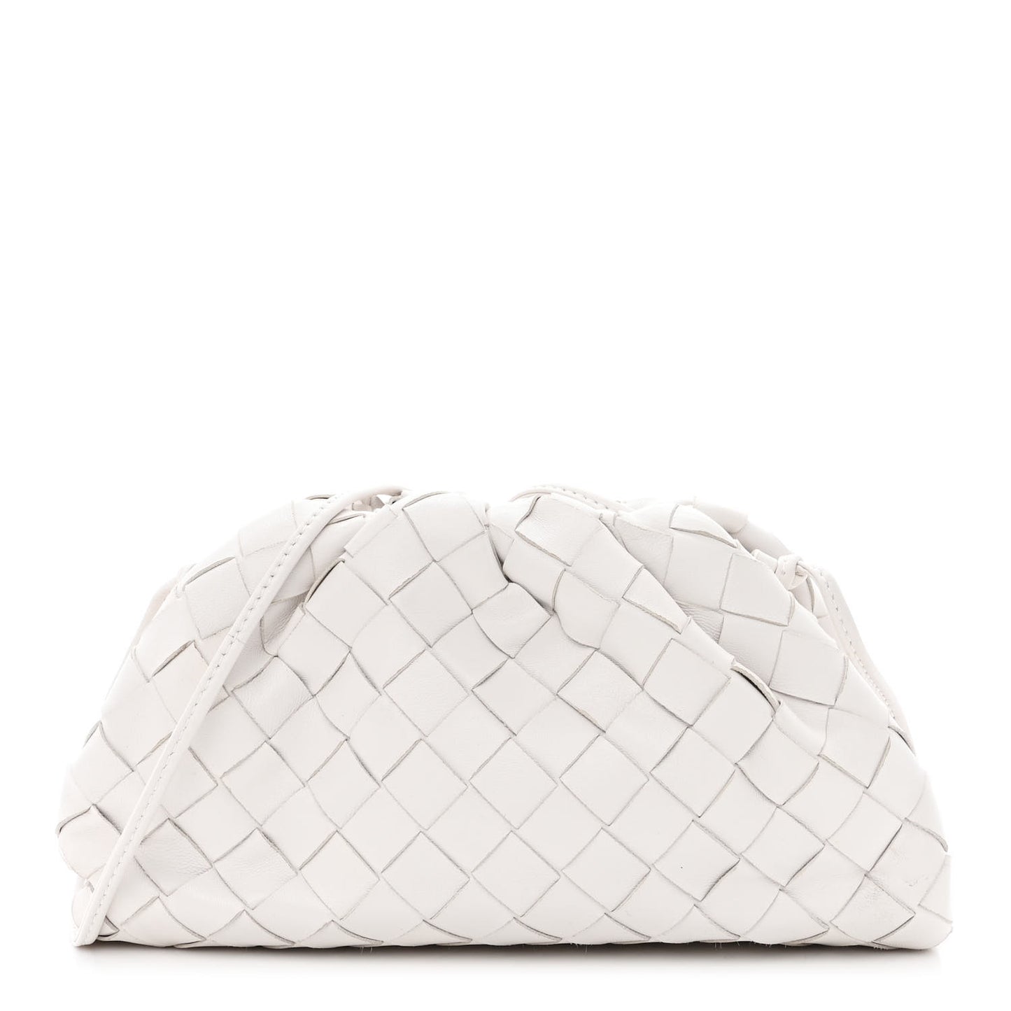 Nappa Intrecciato The Mini Pouch Chalk