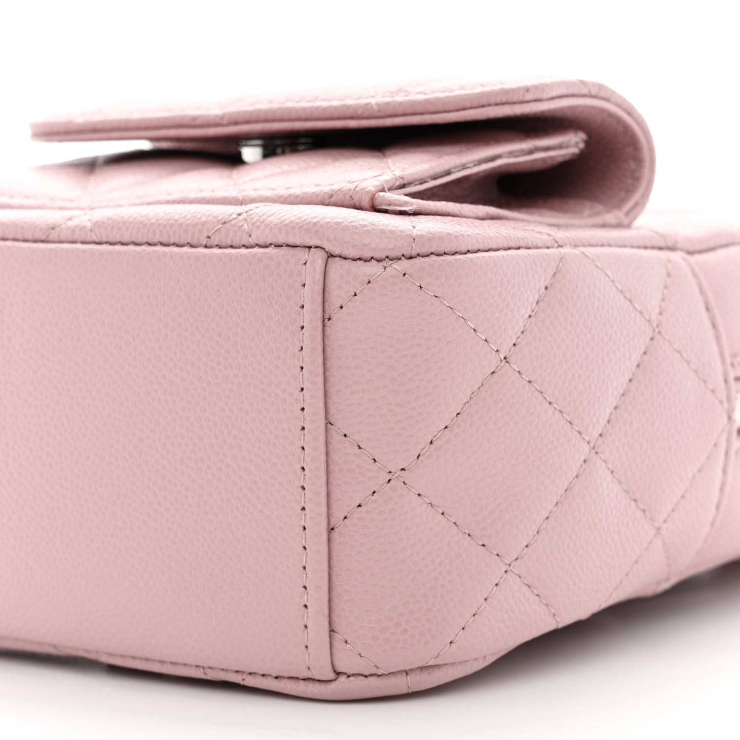 Chanel Caviar Quilted CC Mini Classic Backpack Light Pink 11 of 12