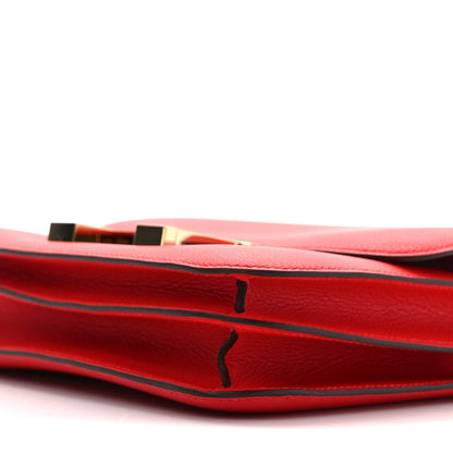 Hermes Evercolor Constance 18 Rouge Casaque 7 of 8