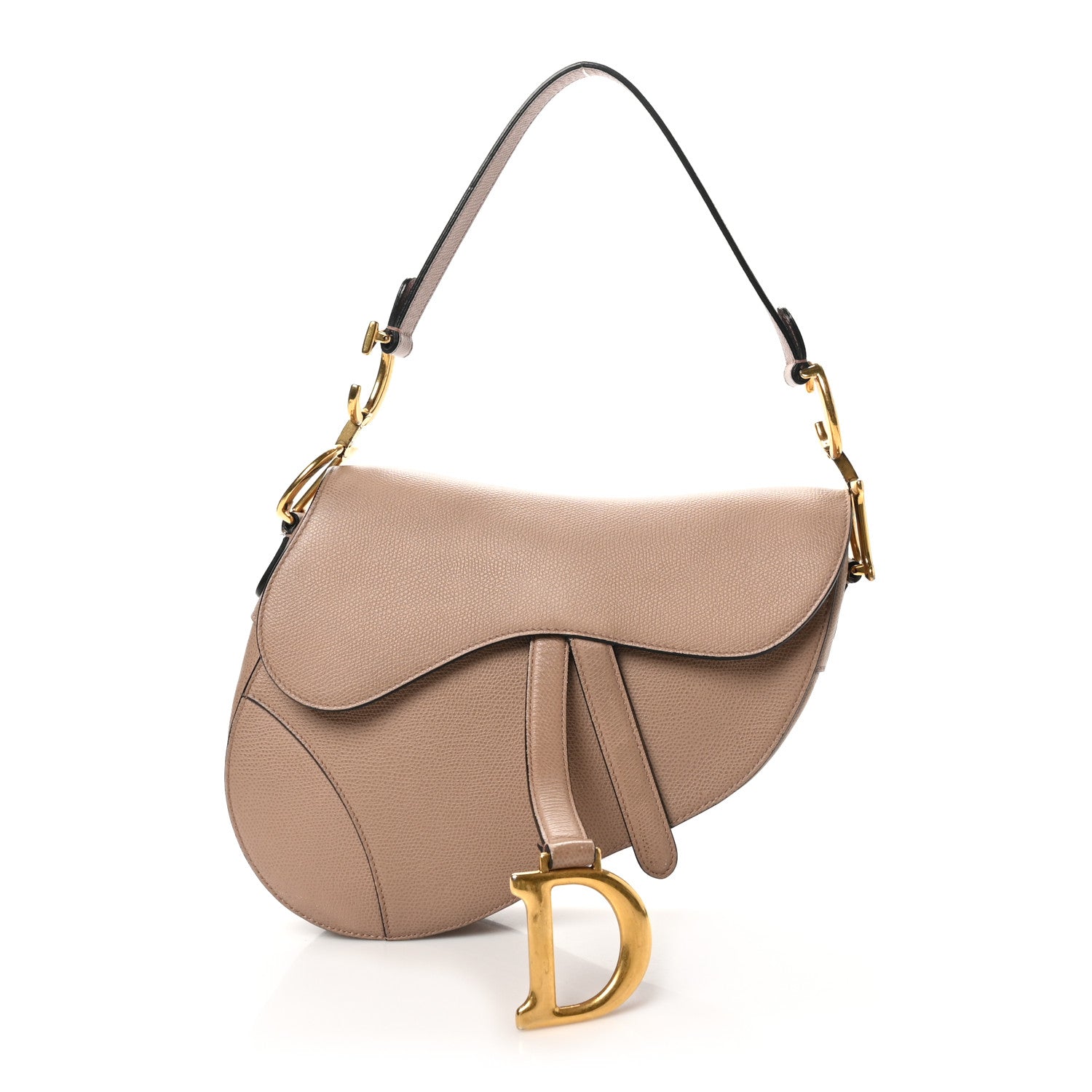Christian Dior Grained Calfskin Saddle Bag Fard 1 of 10