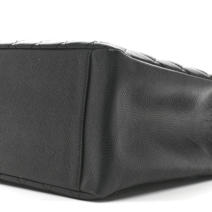 Chanel Caviar Quilted Grand Shopping Tote GST Black 10 of 12